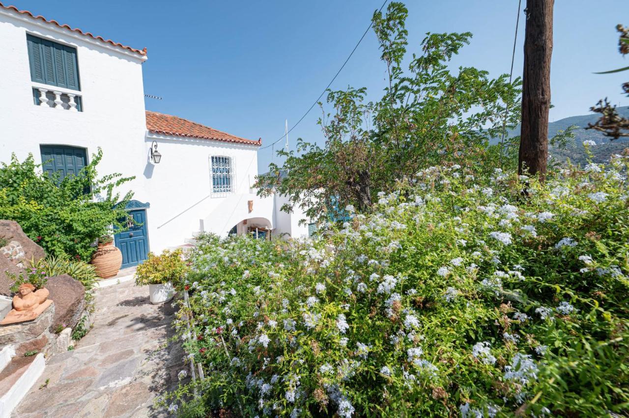 Traditional House Under The Clock Tower With Sweet View Poros Town Dış mekan fotoğraf